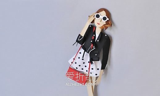 优秀手工纸雕和纸模型 漂亮纸雕模型作品图片- www.aizhezhi.com