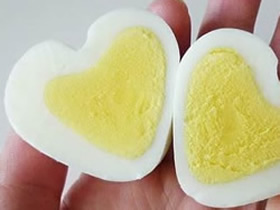 怎么做爱心鸡蛋图解 心形水煮蛋的做法教程