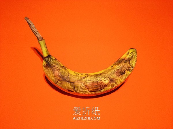 怎么做创意香蕉皮DIY 手工香蕉皮创意图片- www.aizhezhi.com