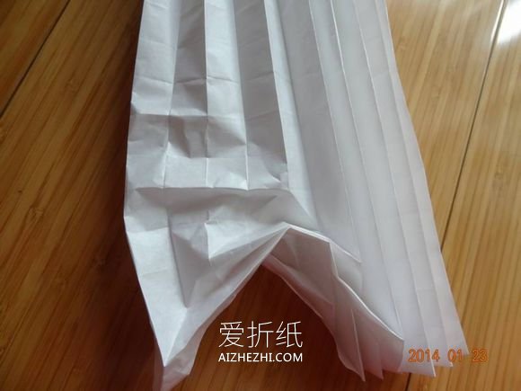 怎么折纸仙鹤的折法 手工折纸复杂仙鹤图解- www.aizhezhi.com