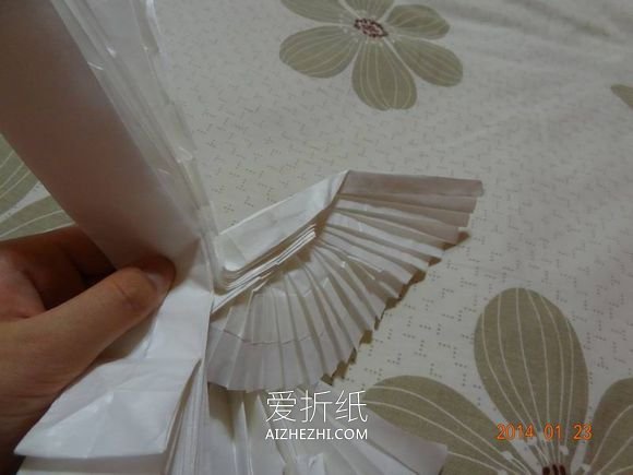 怎么折纸仙鹤的折法 手工折纸复杂仙鹤图解- www.aizhezhi.com