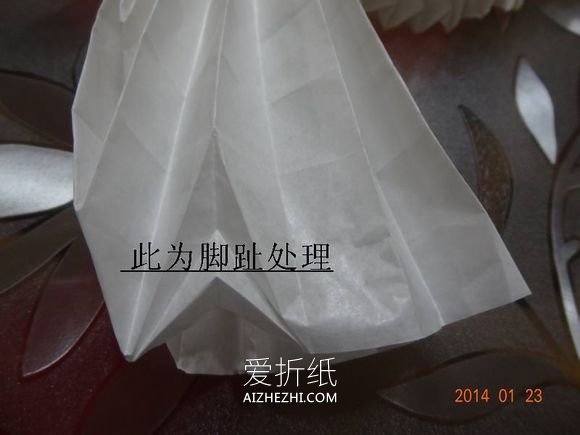 怎么折纸仙鹤的折法 手工折纸复杂仙鹤图解- www.aizhezhi.com