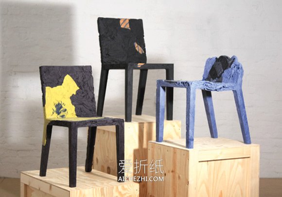 怎么把旧衣服利用起来 旧衣制作椅子的图片- www.aizhezhi.com