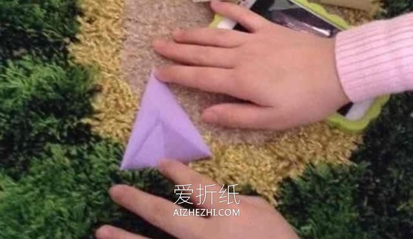 怎么折纸棒棒糖图解 儿童手工棒棒糖的折法- www.aizhezhi.com