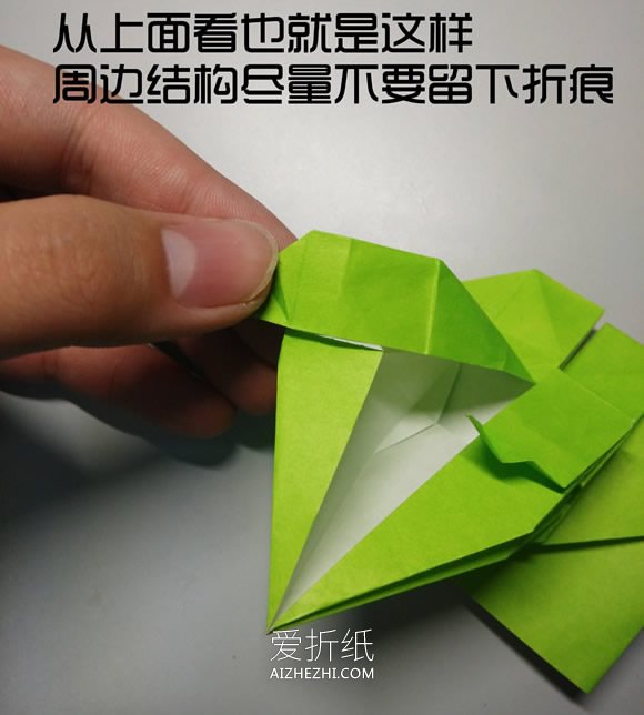 怎么折纸立体小鸭子 复杂卡通鸭子的折法图解- www.aizhezhi.com