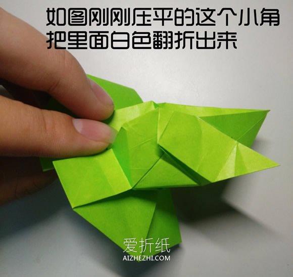 怎么折纸立体小鸭子 复杂卡通鸭子的折法图解- www.aizhezhi.com