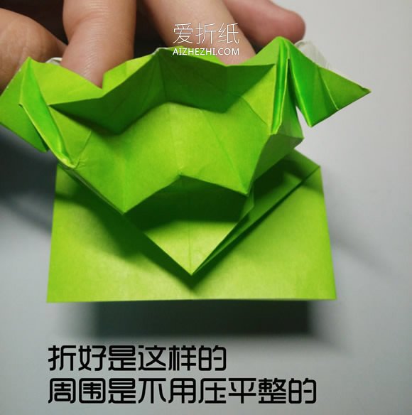 怎么折纸立体小鸭子 复杂卡通鸭子的折法图解- www.aizhezhi.com