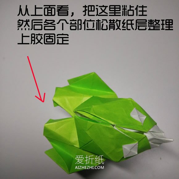 怎么折纸立体小鸭子 复杂卡通鸭子的折法图解- www.aizhezhi.com