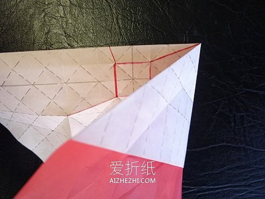 纸玫瑰花怎么折教程 清晰实拍玫瑰花折纸图解- www.aizhezhi.com