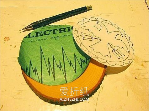 怎么做木头杯垫的方法 田园风漂亮木杯垫制作- www.aizhezhi.com
