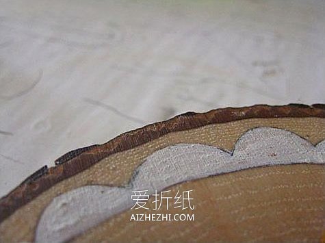 怎么做木头杯垫的方法 田园风漂亮木杯垫制作- www.aizhezhi.com