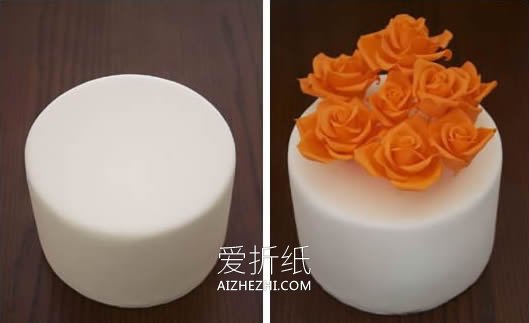 粘土玫瑰花怎么做图解 粘土一步一步制作玫瑰- www.aizhezhi.com