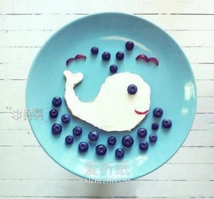 可爱的水果点心摆盘图片 可以和孩子一起玩！- www.aizhezhi.com
