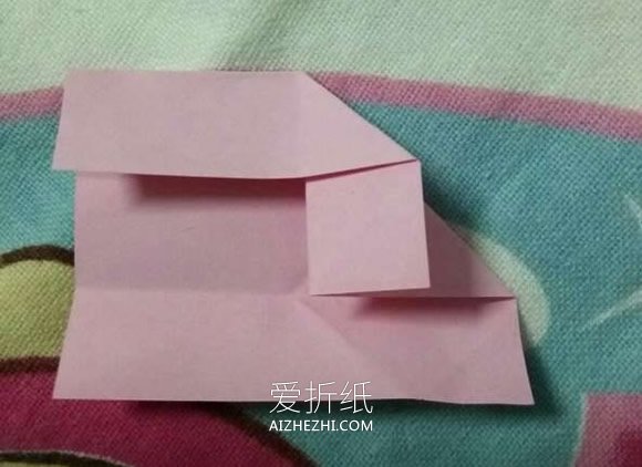 怎么折五瓣樱花教程 手工立体樱花的折法图解- www.aizhezhi.com