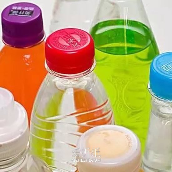 儿童瓶盖小制作怎么做 塑料瓶盖小手工图片- www.aizhezhi.com