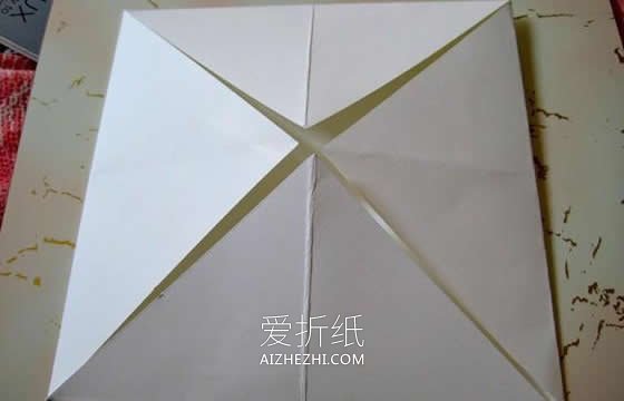 儿童东南西北的折法 折纸东南西北玩具图解- www.aizhezhi.com