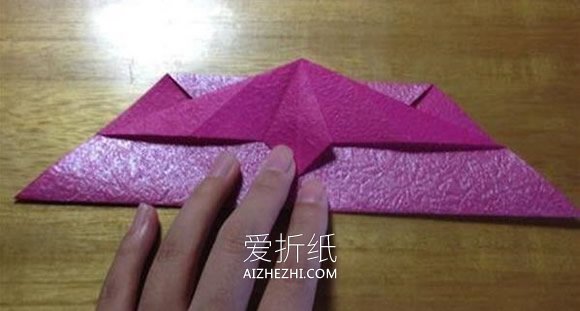 怎么折领带爱心图解 打领带的爱心折纸方法- www.aizhezhi.com