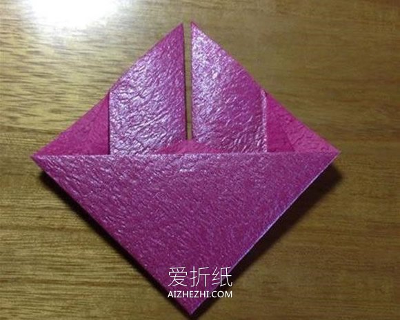 怎么折领带爱心图解 打领带的爱心折纸方法- www.aizhezhi.com