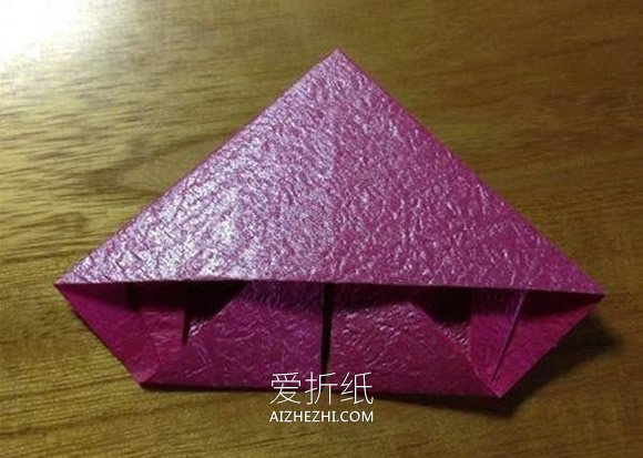 怎么折领带爱心图解 打领带的爱心折纸方法- www.aizhezhi.com