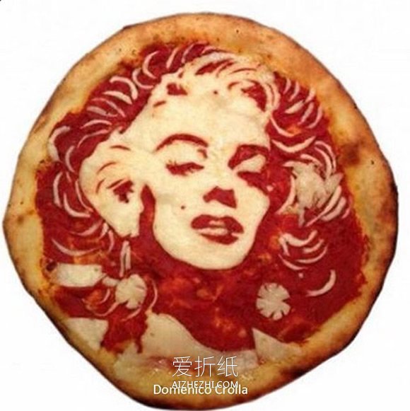名人肖像画披萨图片 这么艺术怎么舍得食用- www.aizhezhi.com