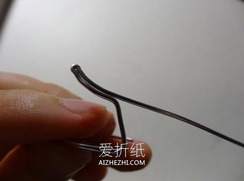 铝线手工制作鹿角戒指 怎么做铝线鹿角戒指- www.aizhezhi.com