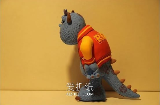 怎么做精致的粘土怪兽 超轻粘土大怪兽制作- www.aizhezhi.com