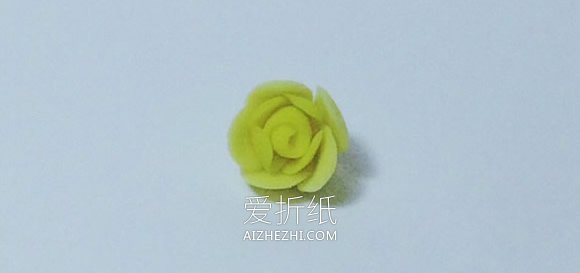 怎么做粘土玫瑰花详解 超轻粘土制作玫瑰图解- www.aizhezhi.com