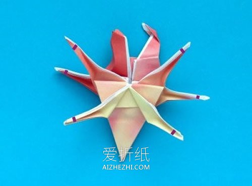 怎么折纸立体螃蟹图解 螃蟹的折法详细步骤图- www.aizhezhi.com