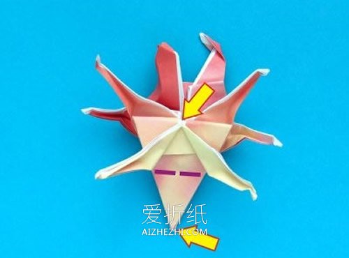 怎么折纸立体螃蟹图解 螃蟹的折法详细步骤图- www.aizhezhi.com