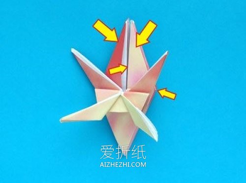 怎么折纸立体螃蟹图解 螃蟹的折法详细步骤图- www.aizhezhi.com