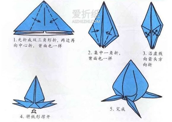 10种儿童折纸教程图解 简单又好玩！- www.aizhezhi.com