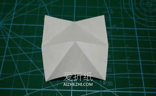 怎么折纸桃花的方法 手工立体桃花的折法图解- www.aizhezhi.com