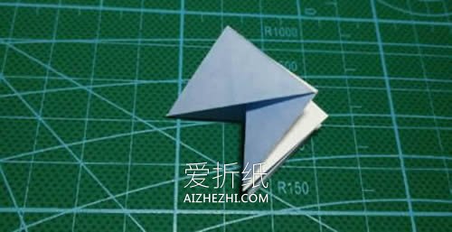 怎么折纸桃花的方法 手工立体桃花的折法图解- www.aizhezhi.com