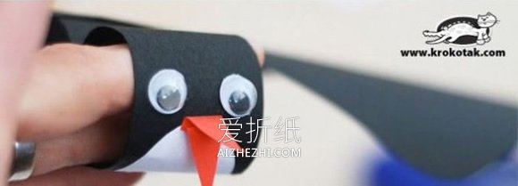 怎么做燕子的方法图解 卡纸燕子手工制作教程- www.aizhezhi.com