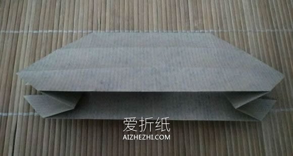 怎么折纸百度标志图解 百度LOGO的折法过程- www.aizhezhi.com