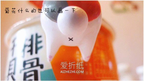 怎么做软陶招财猫图解 软陶手工制作招财猫- www.aizhezhi.com