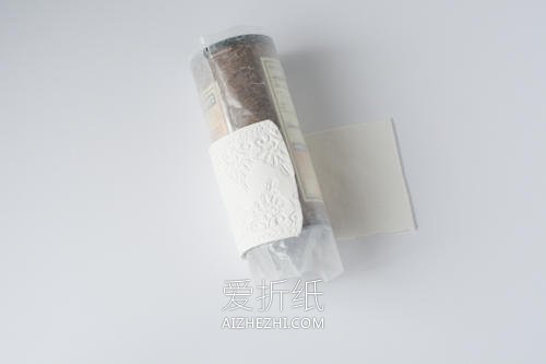 怎么做粘土收纳筒图解 超轻粘土DIY印花收纳筒- www.aizhezhi.com