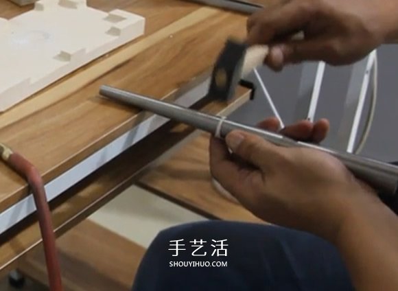 银戒指制作过程图解 DIY银戒指的方法教程- www.aizhezhi.com