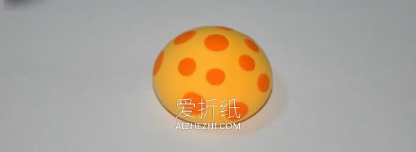 怎么做粘土蘑菇图解 超轻粘土制作卡通蘑菇- www.aizhezhi.com