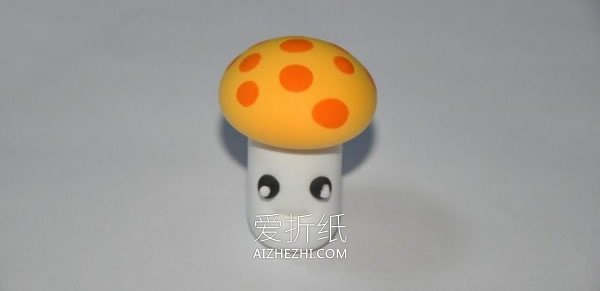 怎么做粘土蘑菇图解 超轻粘土制作卡通蘑菇- www.aizhezhi.com
