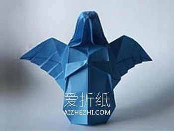 怎么折纸天使的方法 立体天使手工折法图解- www.aizhezhi.com