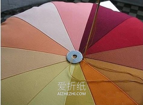 怎么做多彩南瓜坐垫 手工布艺南瓜坐垫制作- www.aizhezhi.com