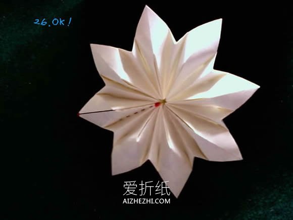 怎么折纸八瓣花的方法 三种八瓣花的折法图解- www.aizhezhi.com