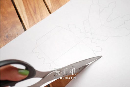 怎么做立体生日贺卡 打开跳出带蜡烛的蛋糕- www.aizhezhi.com