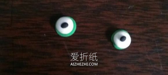 怎么做粘土小青蛙图解 超轻粘土制作卡通青蛙- www.aizhezhi.com