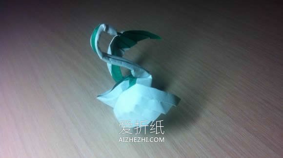 怎么折纸天鹅图解 手工立体天鹅的折法步骤- www.aizhezhi.com