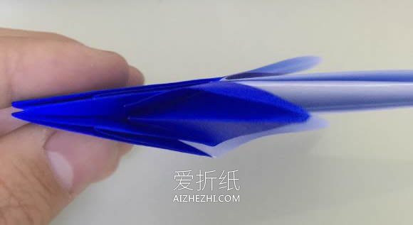 怎么折纸立体鲸鱼图解 复杂鲸鱼的折法步骤- www.aizhezhi.com