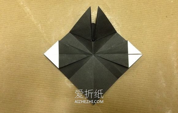 怎么折纸立体猫咪图解 复杂小猫的折法步骤- www.aizhezhi.com