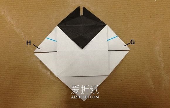 怎么折纸立体猫咪图解 复杂小猫的折法步骤- www.aizhezhi.com