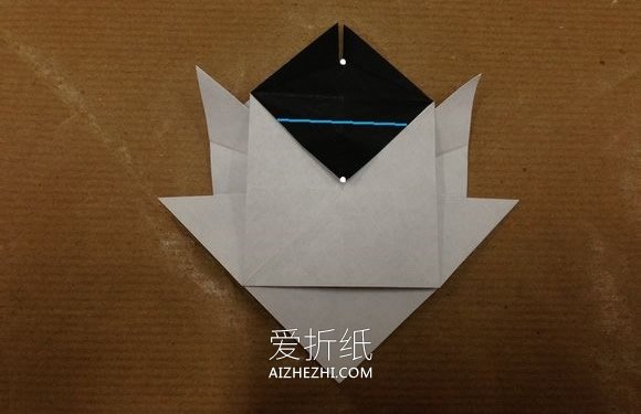 怎么折纸立体猫咪图解 复杂小猫的折法步骤- www.aizhezhi.com